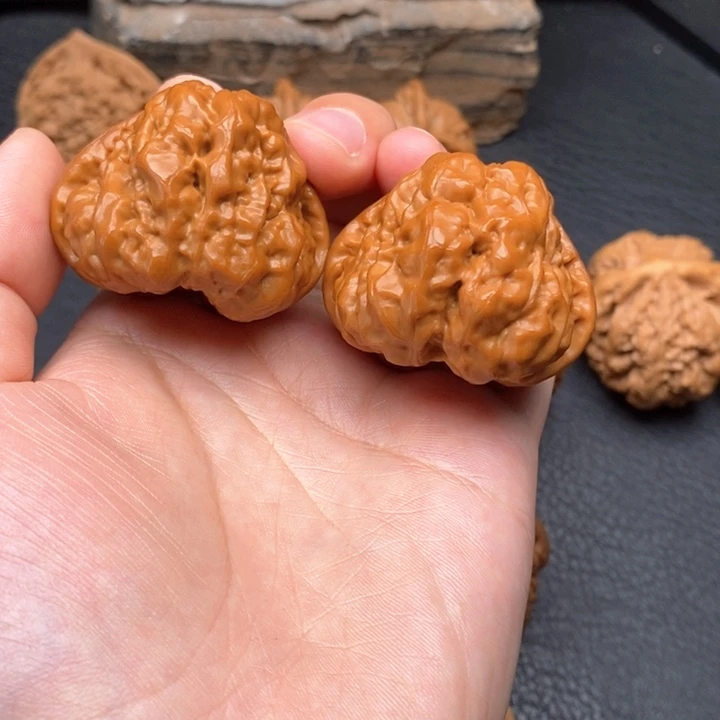 文玩核桃吊坠h*ㅤ尺寸40三角蛙