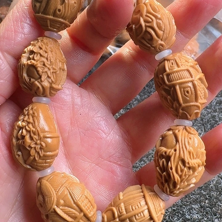 橄榄核吊坠橄榄园林