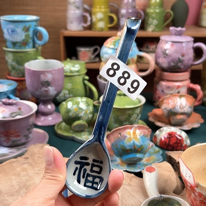 杯景德镇陶瓷手绘作品889