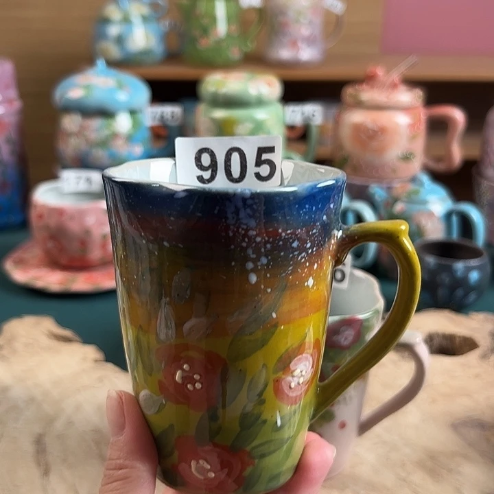 景德镇陶瓷手绘作品905