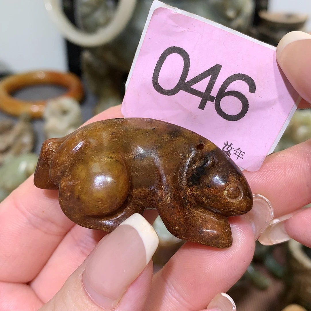 颈饰未镶嵌和田玉用****4