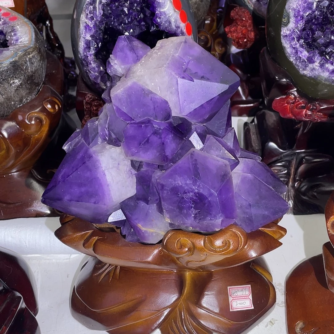 大型摆件（非配饰）紫晶未镶嵌