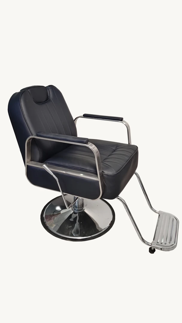 厂家直销包邮经典款理发椅美容椅发廊椅子可旋转放倒靠枕可伸缩