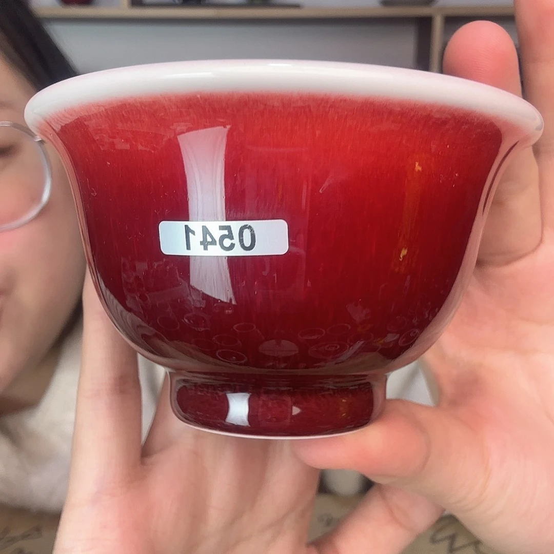 杯景德镇郎红陶瓷