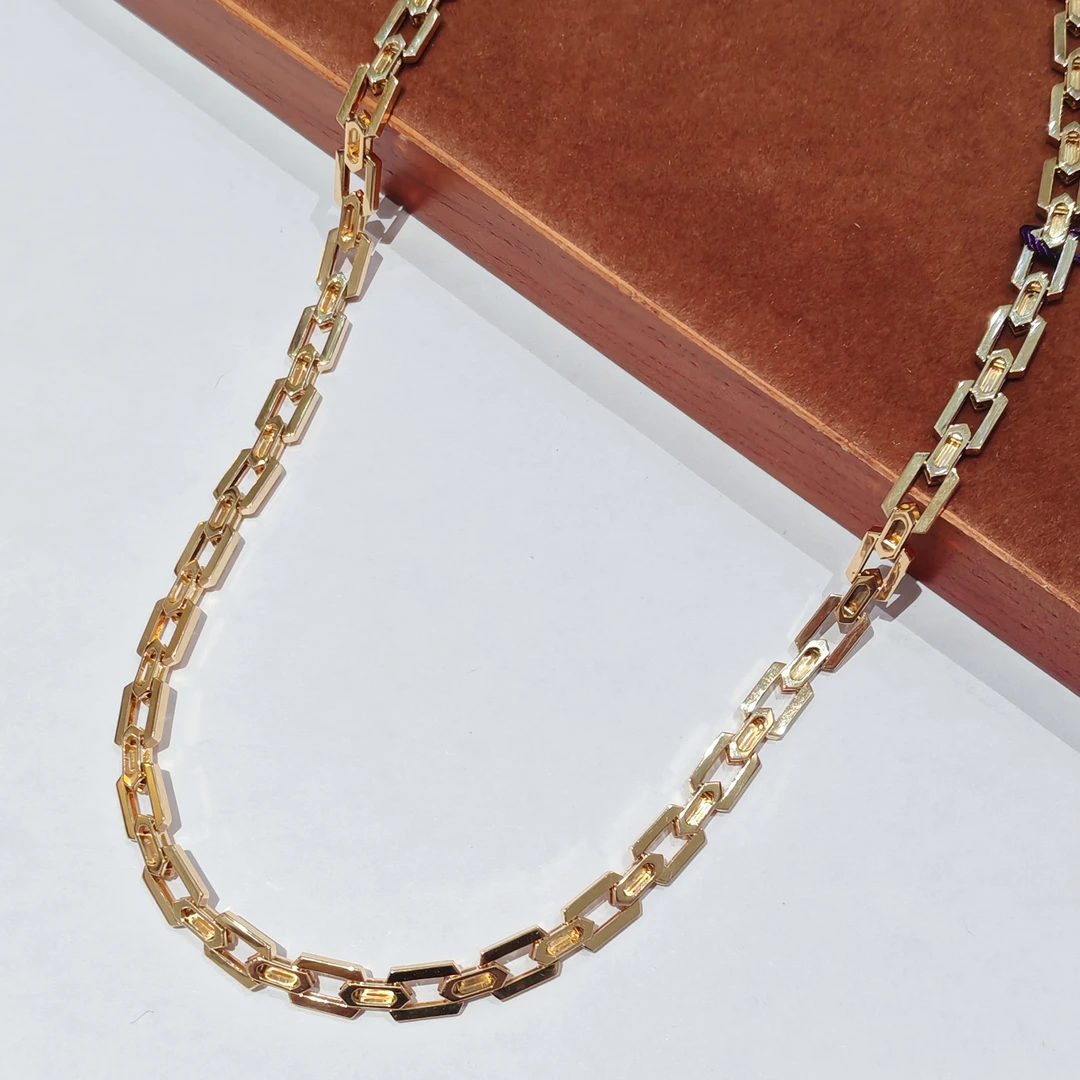 99新 BVLGARI/宝格丽 宝格丽 k黄项链/55cm xiao9