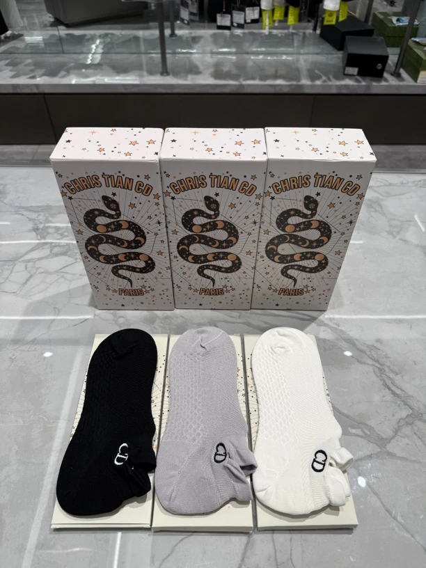 【皇冠】名店25夏季蛇年限定款CD船袜