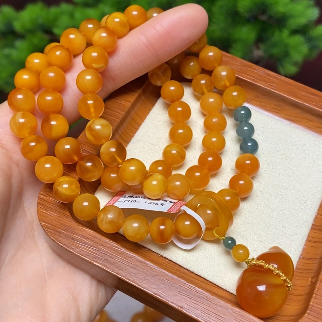 【闪购商品】未镶嵌蜜蜡手链手串