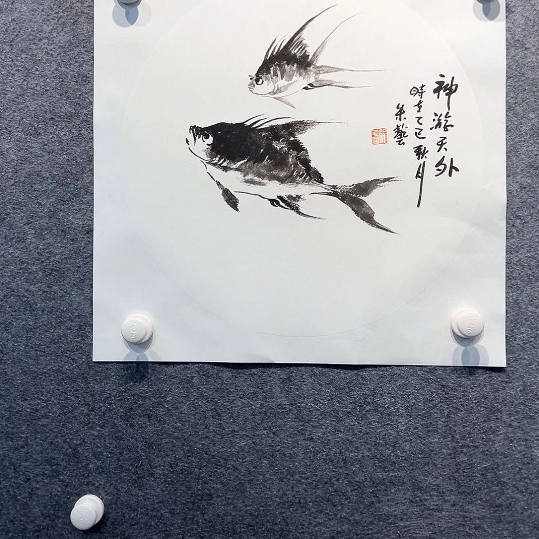 国画纯手绘系列画心
