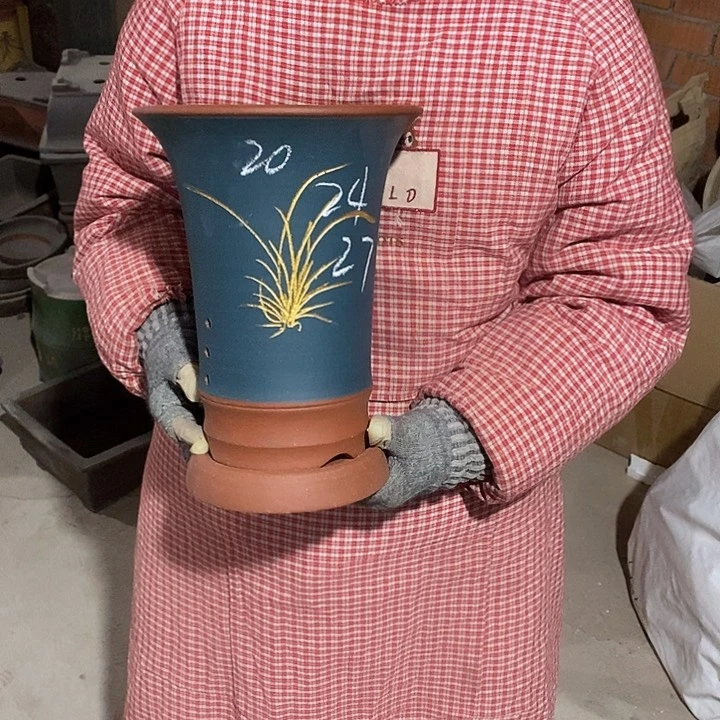 紫砂花盆紫砂花盆