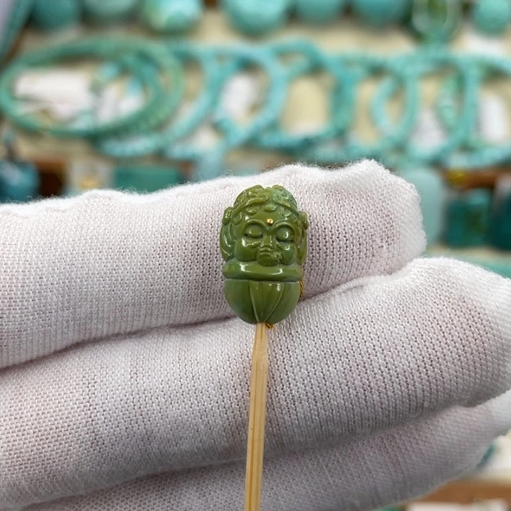 合金绿松石颈饰配饰