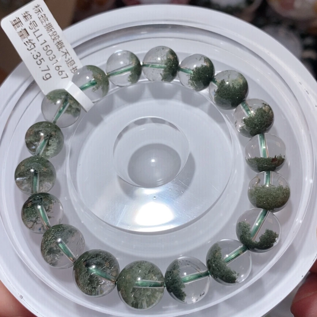 水晶手链未镶嵌F绿幽灵11.4
