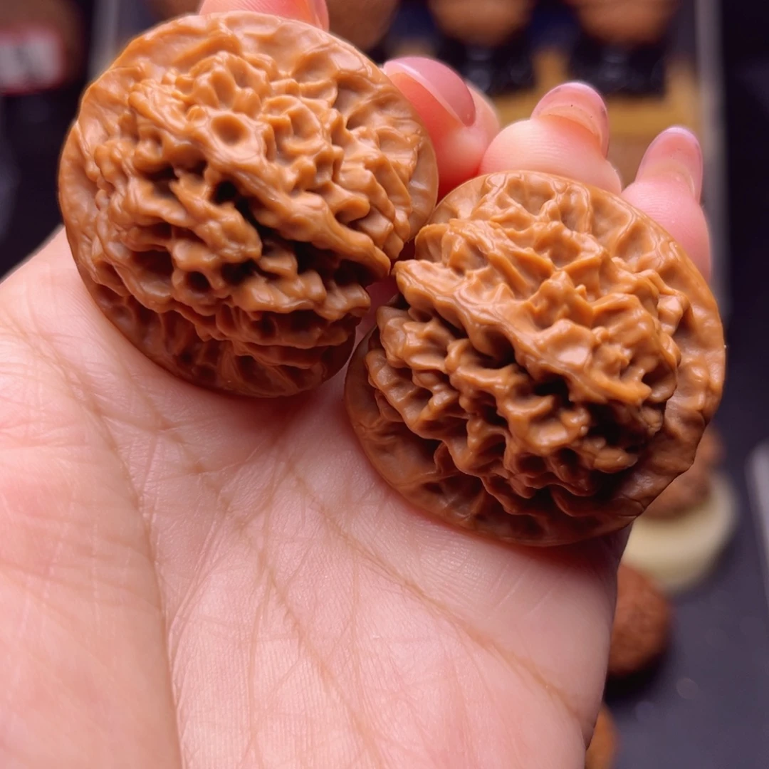 吊坠文玩核桃秦闷，货头对子