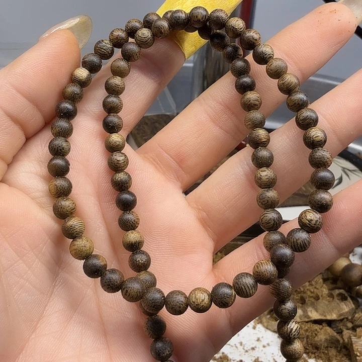 左***7沉香碎屑沉香【梅子家】0.5mm双圈发一