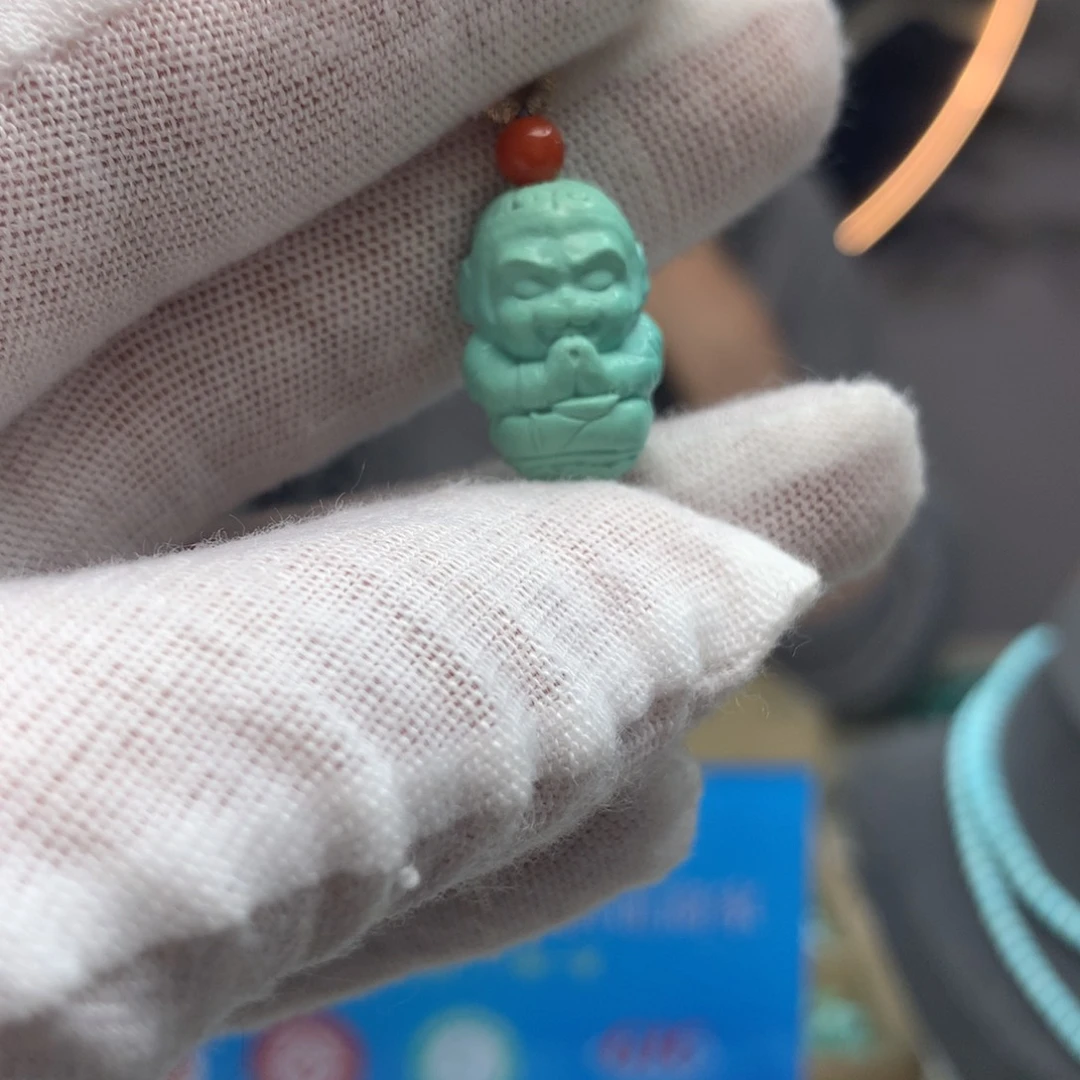 绿松石挂件未镶嵌