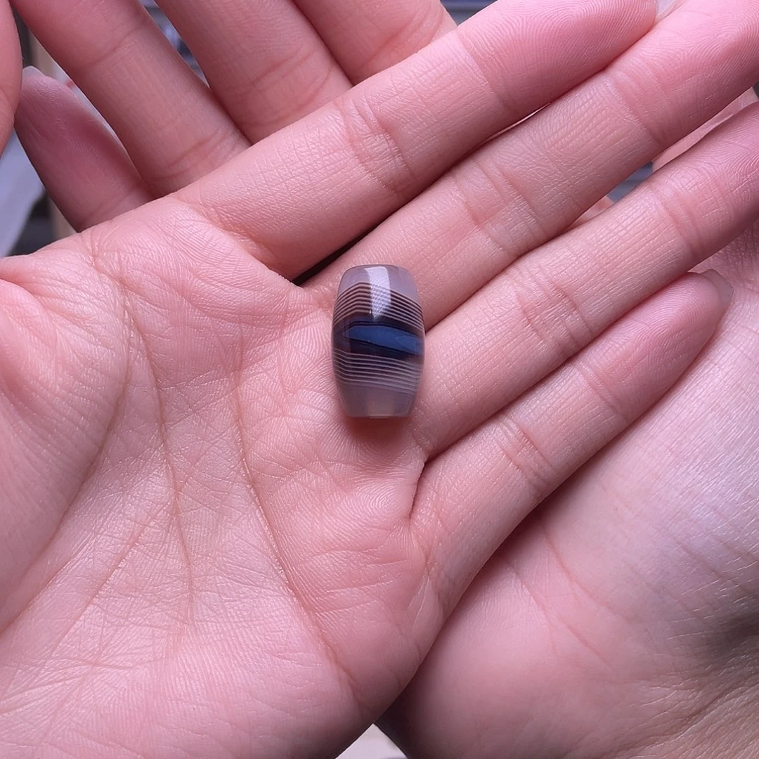 毛***雨玛瑙/玉髓未镶嵌颈饰