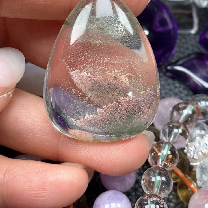 未镶嵌颈饰水晶风***1水晶