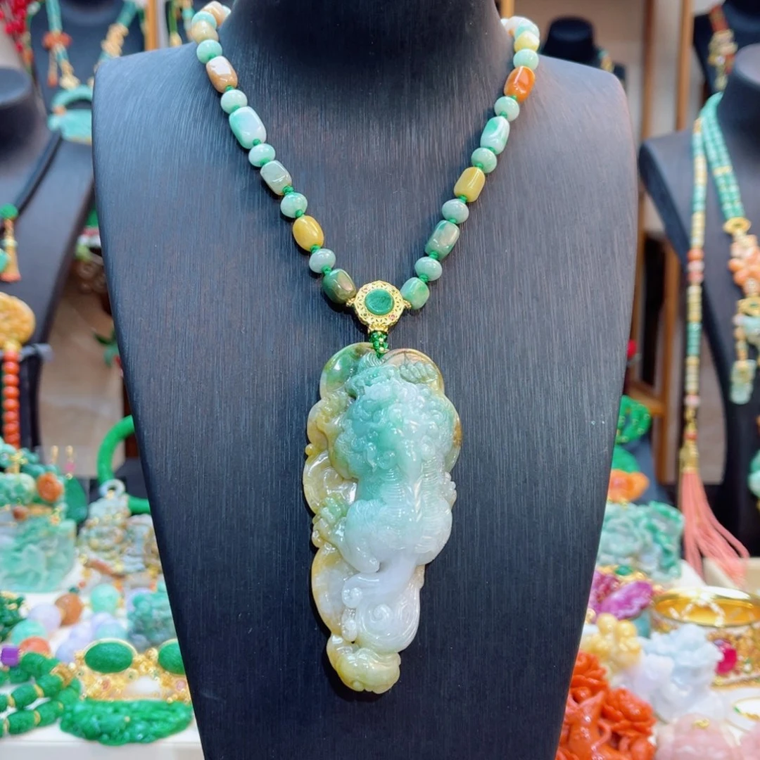 翡翠颈饰合金48小时鉴赏期