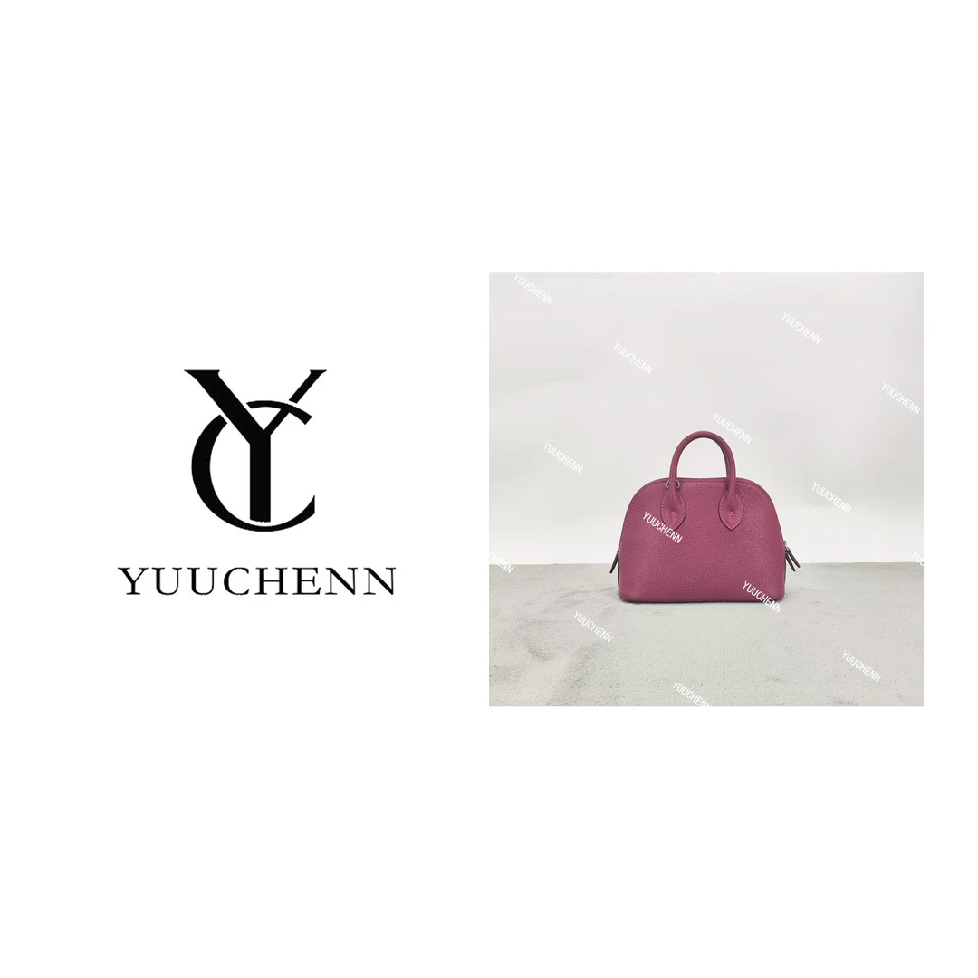 YUUCHENN【手工定制】18cm原创设计高定真皮包HH7918
