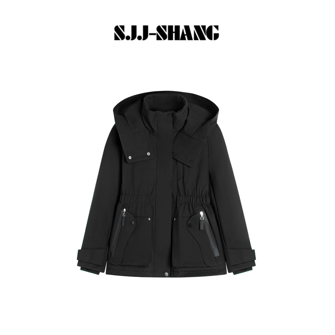SJJ-SHANG【远行】重磅90鹅绒三防高级锁温轻奢感羽绒服q136150p