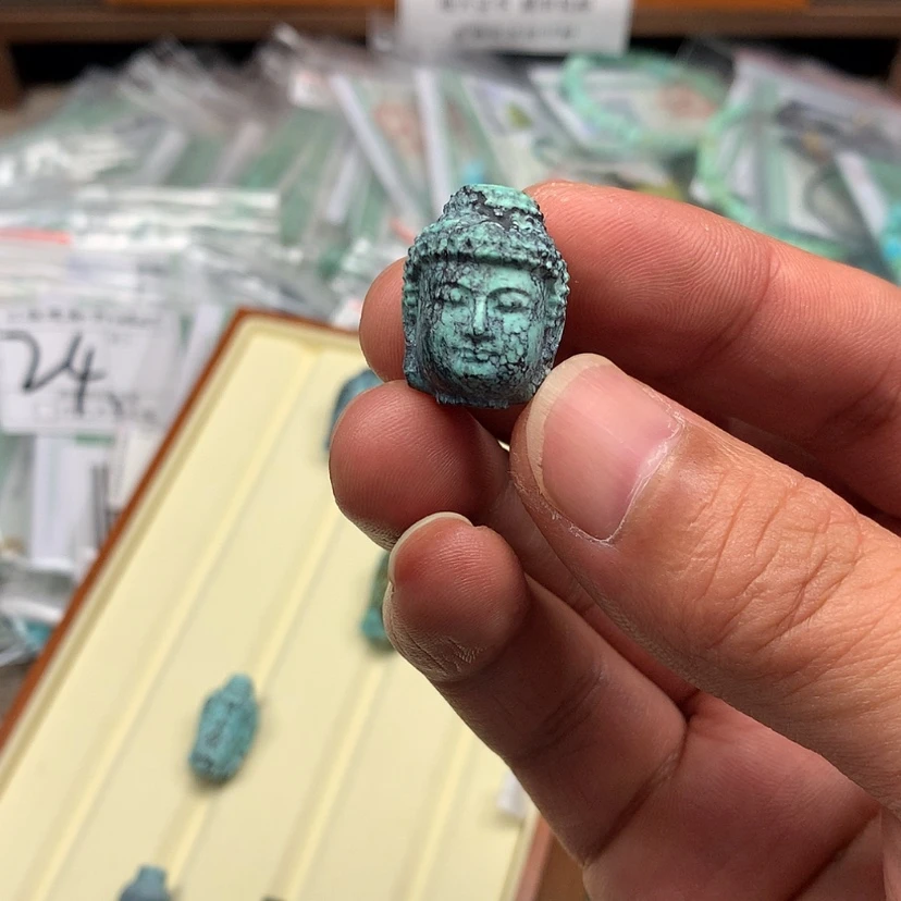 【闪购商品】未镶嵌绿松石颈饰10