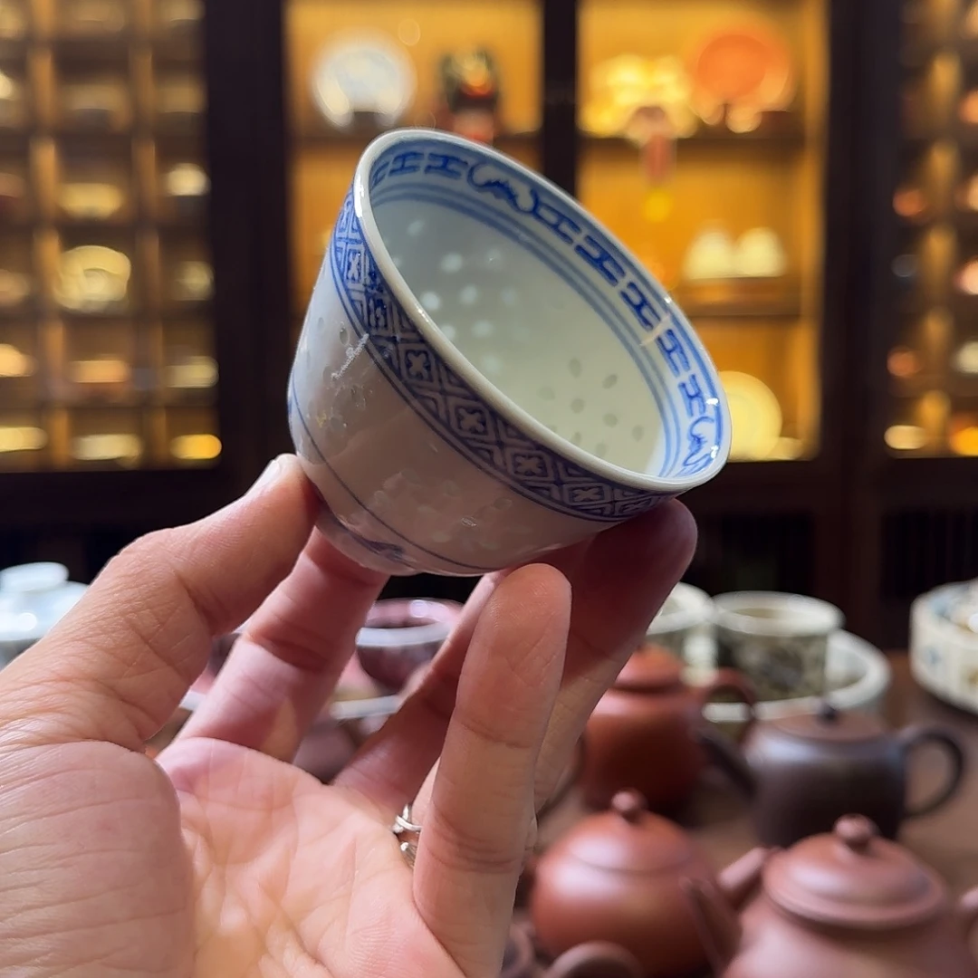 玲珑陶瓷主人杯80cc