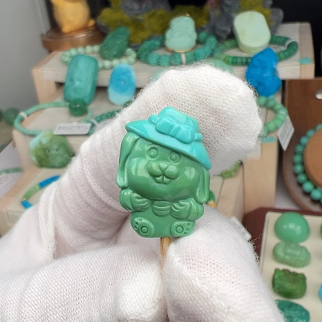 绿松石未镶嵌主播夏