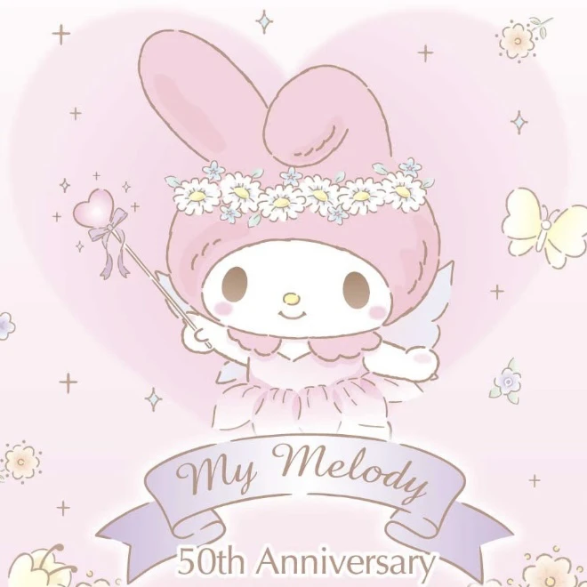 日版三丽鸥 美乐蒂生日50周年系列收藏盲盒（代拆）