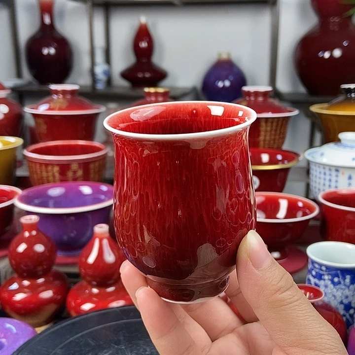 陶瓷景德镇名陶坊原矿郎红