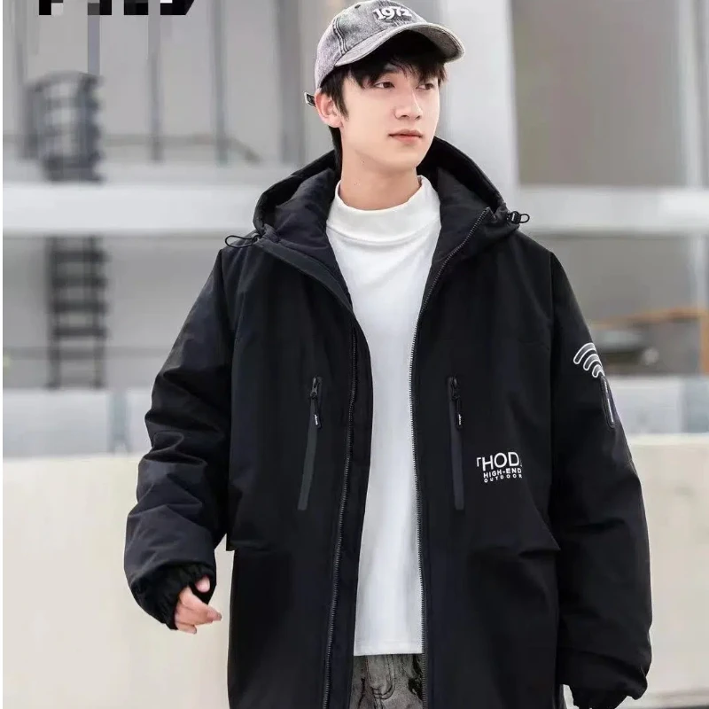 男童字母HOD印花青少年棉衣外套 HM-K071（150-180）