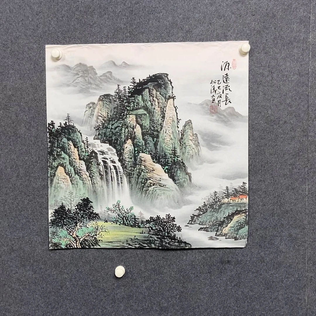 国画四尺斗方一幅