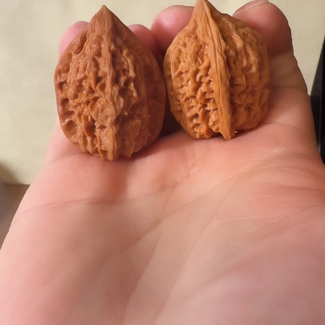 桃核把件全品柳叶沈鸡