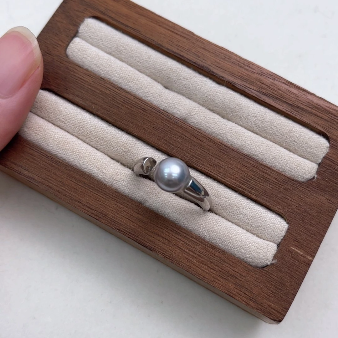 【闪购商品】海水珍珠戒指银S925镶嵌