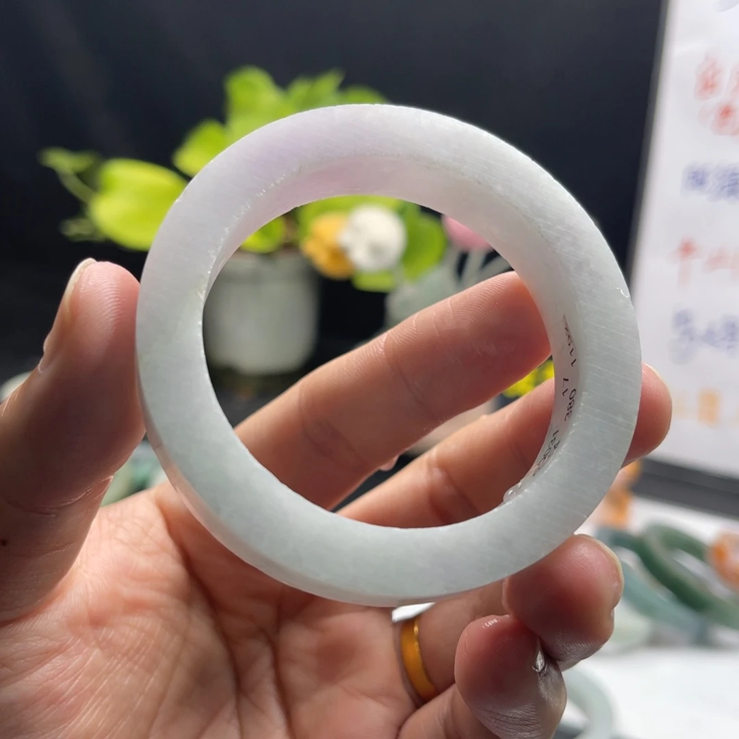 【闪购商品】定制翡翠手镯56-59未镶嵌