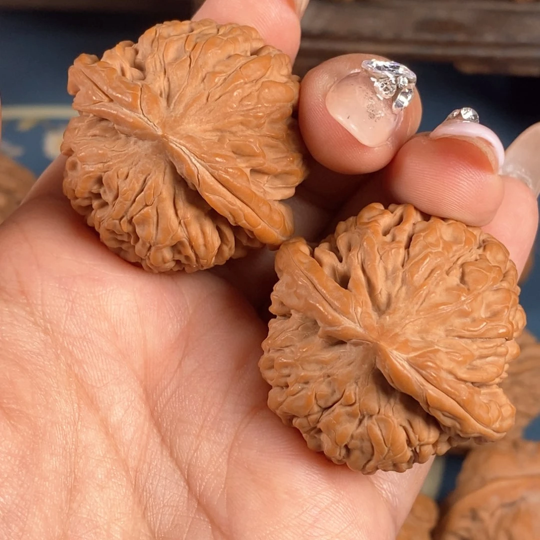 核桃文玩核桃莲花