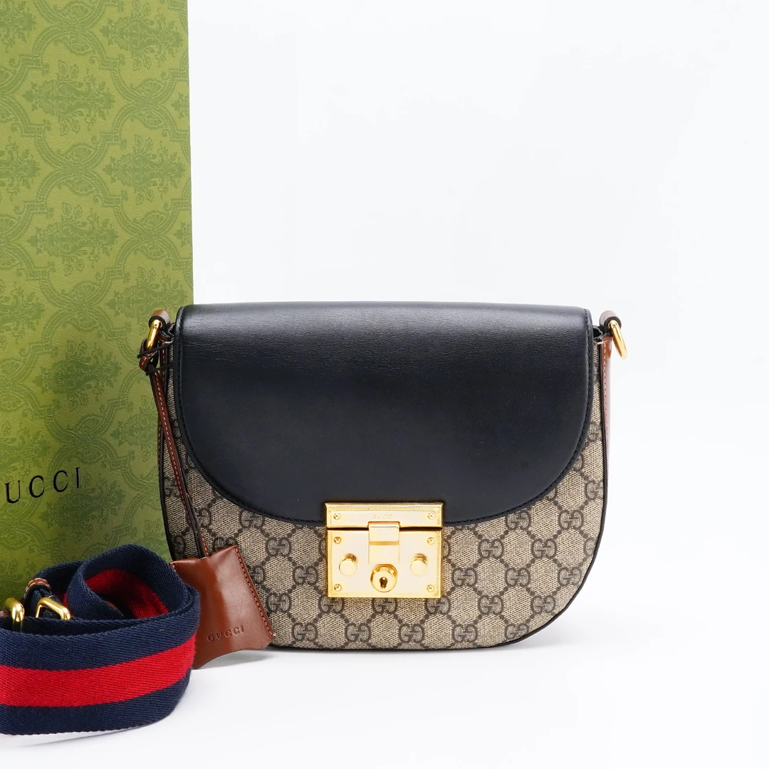 95新 GUCCI/古驰 【诗诗】月光宝盒马鞍包/BG22016565