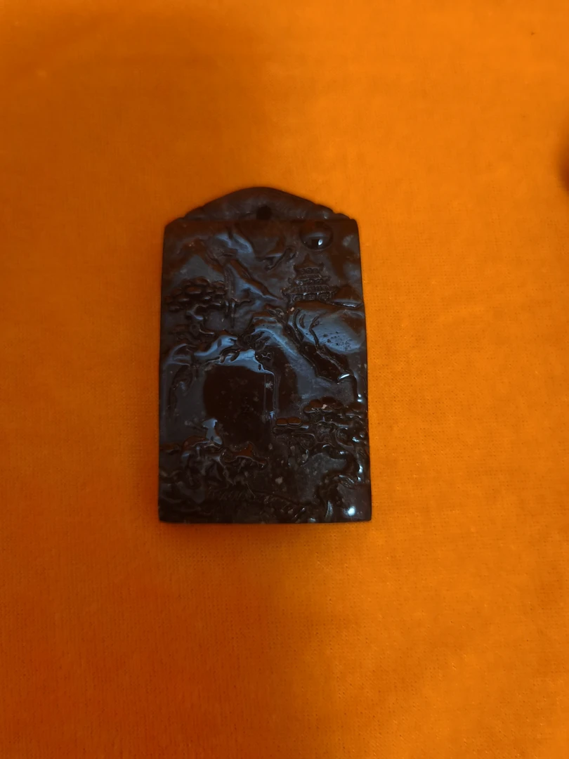 岫玉  花玉  山水