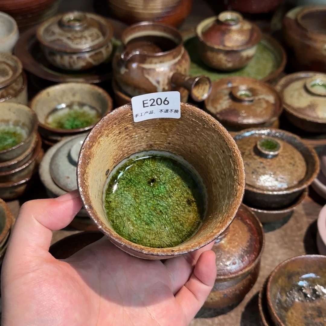 没***有E206破碎感泥料非柴烧跑单禁拍