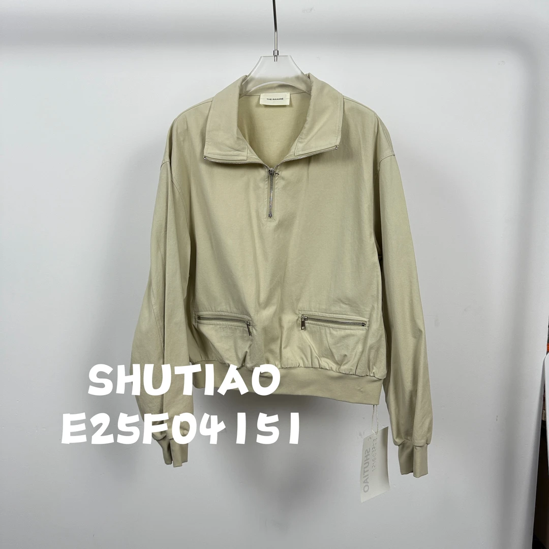 【SHUTIAO】2025夏季：新款小众设计款外套E25F04151
