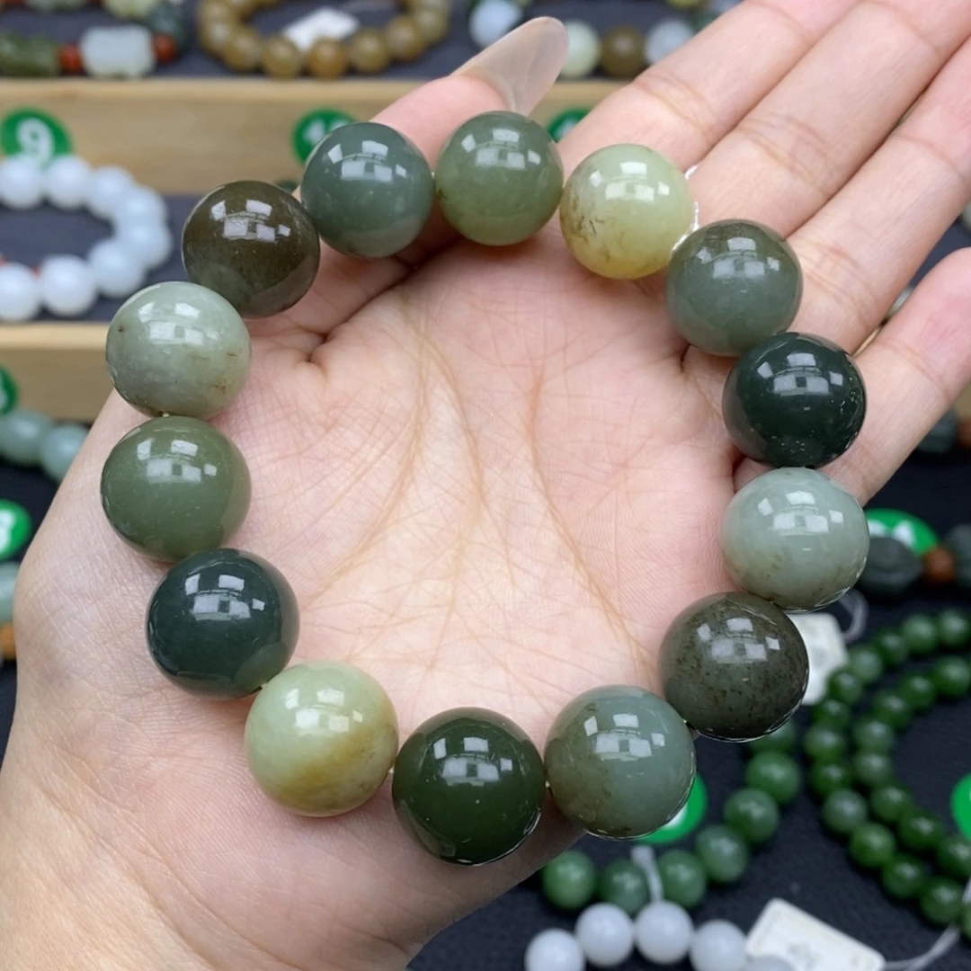 和田玉手链未镶嵌