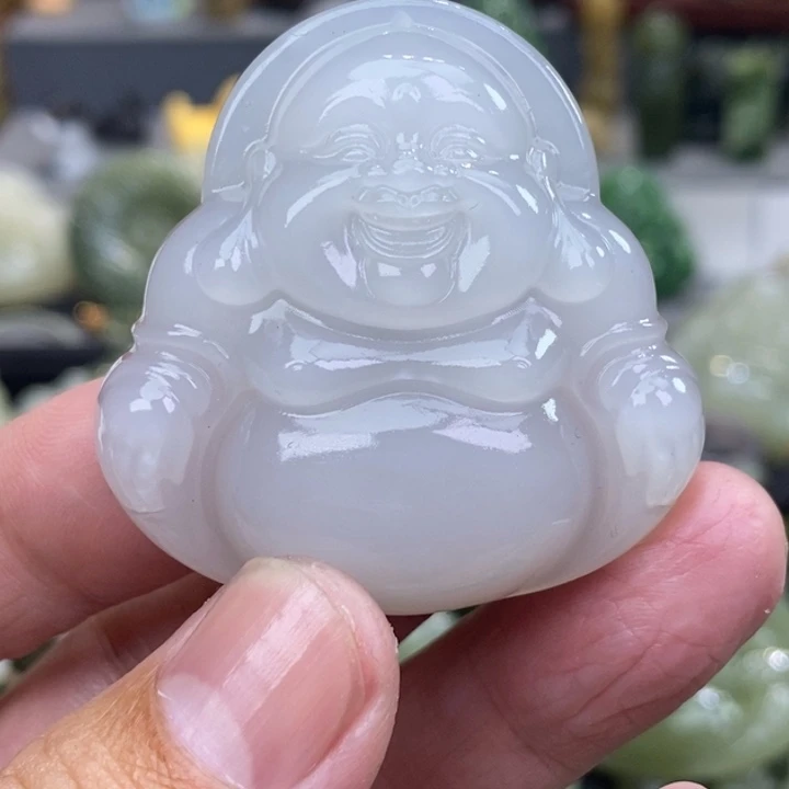 宠***号和田玉未镶嵌颈饰