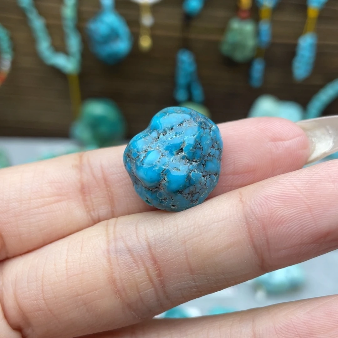 绿松石未镶嵌玉化随行