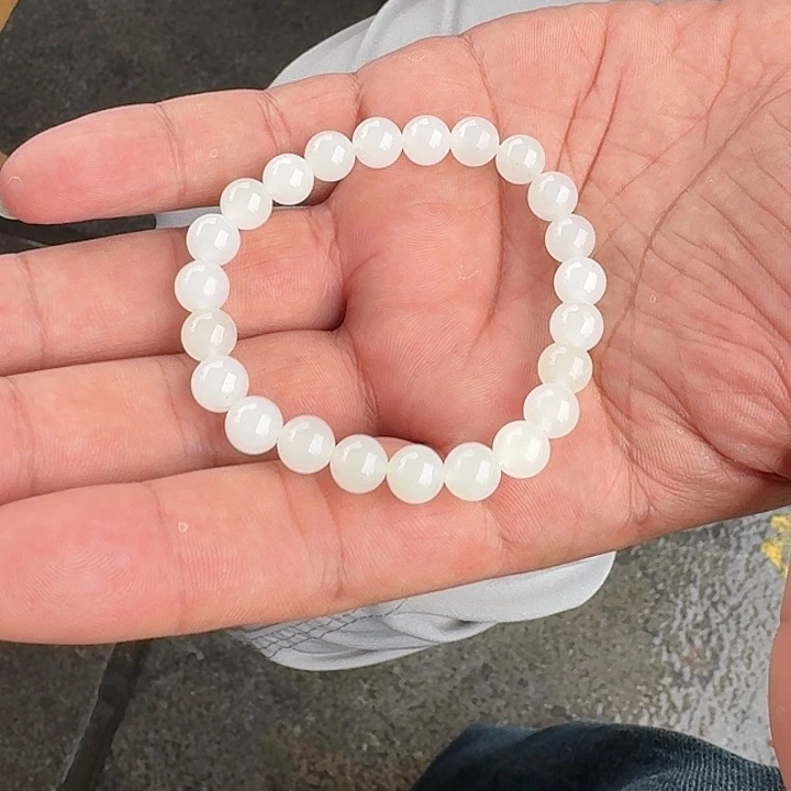 未镶嵌手串和田玉卡8