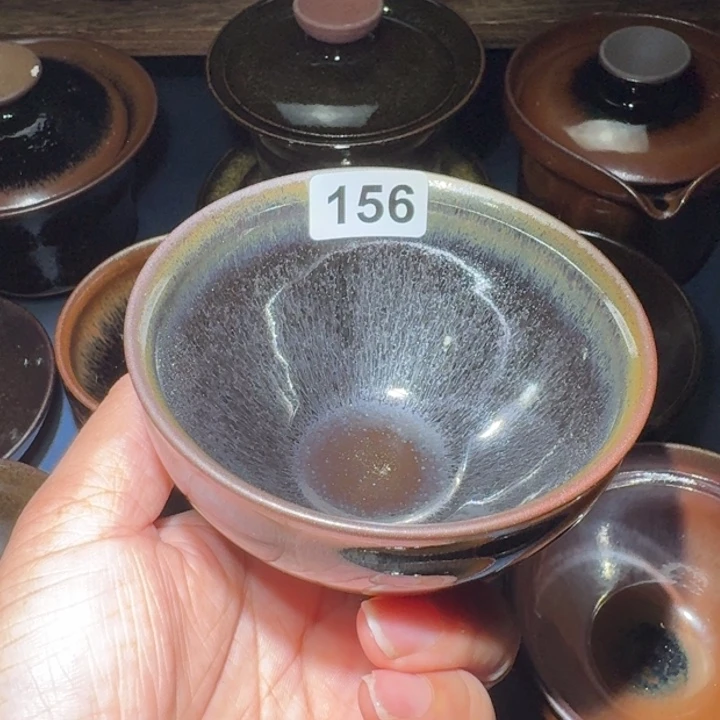 怀***苻小雨茶盏，手工柴烧