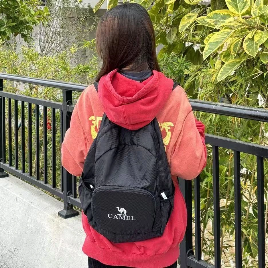 户外双肩包男女可折叠背包便携学生运动书包徒步旅游登山包