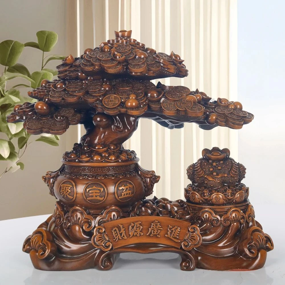 工厂搬迁发财家居摆件长28cm高23cm