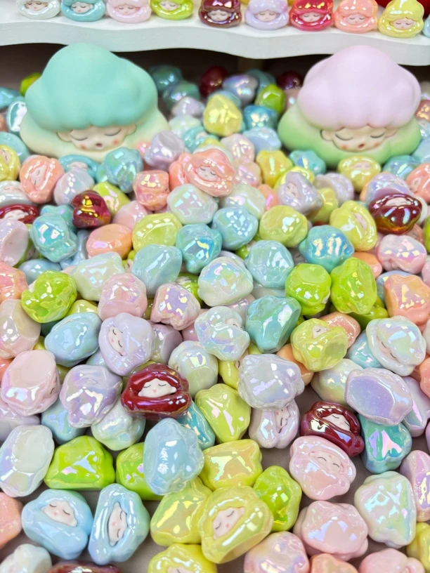 【小久DIY】迷你电镀夜光云朵diy树脂摆件