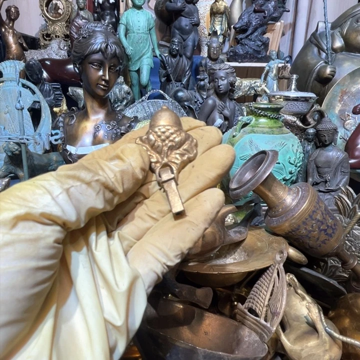 搀*大阪回流铜器摆件18