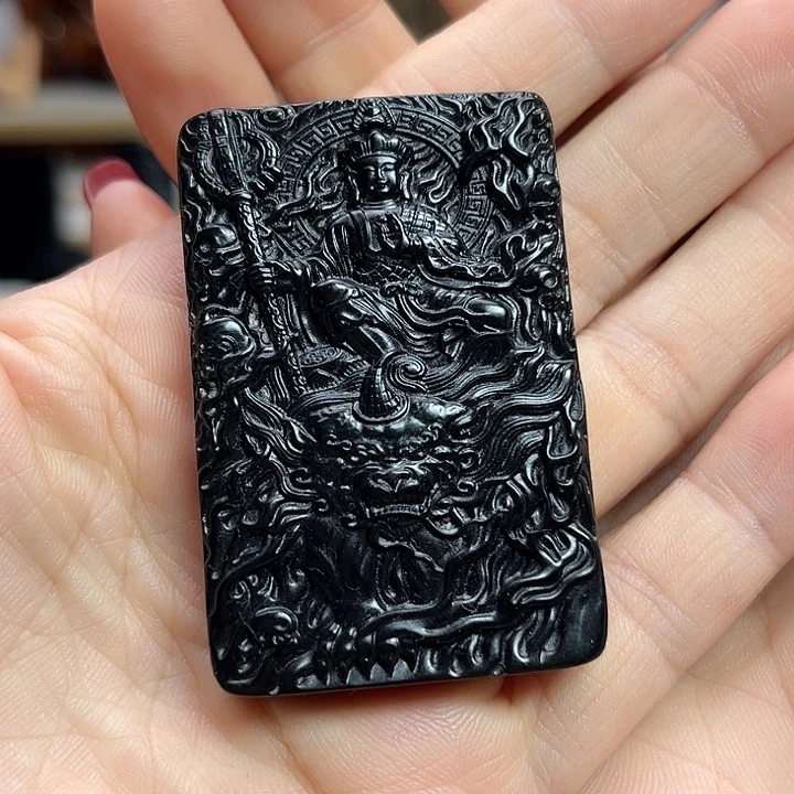 和田玉未镶嵌颈饰凌*宝地藏