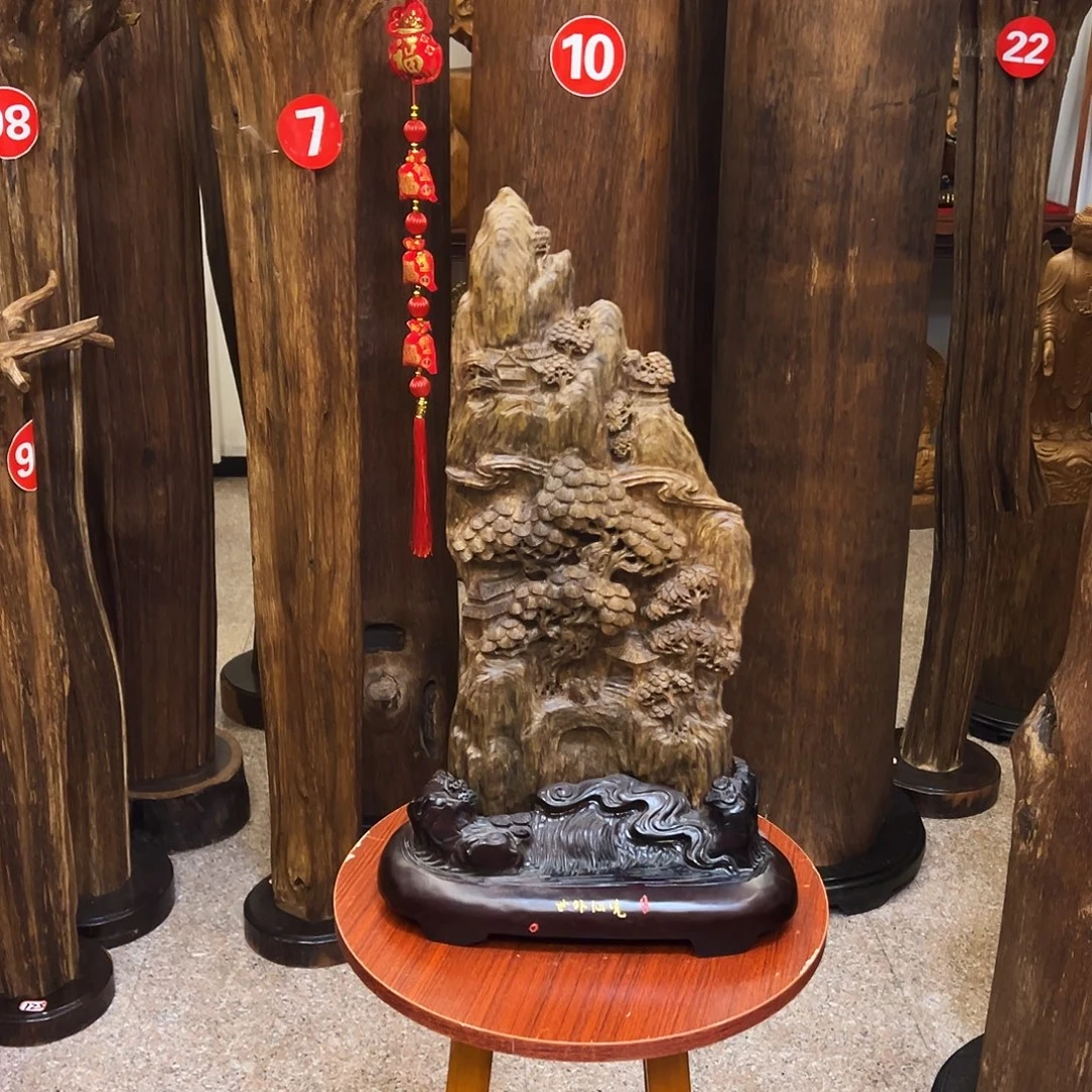 沉香沉香碎屑沉香材料雕刻