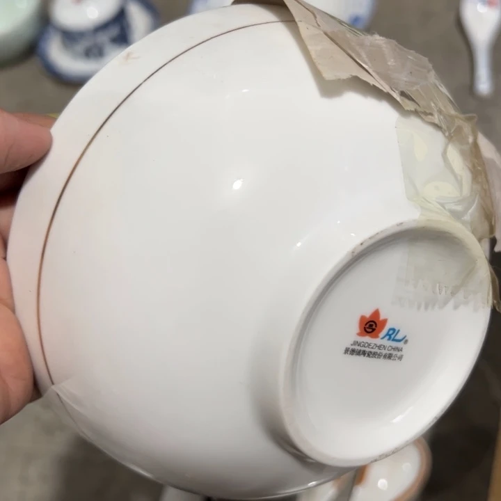 景德镇高温陶瓷陶瓷六寸果果一个